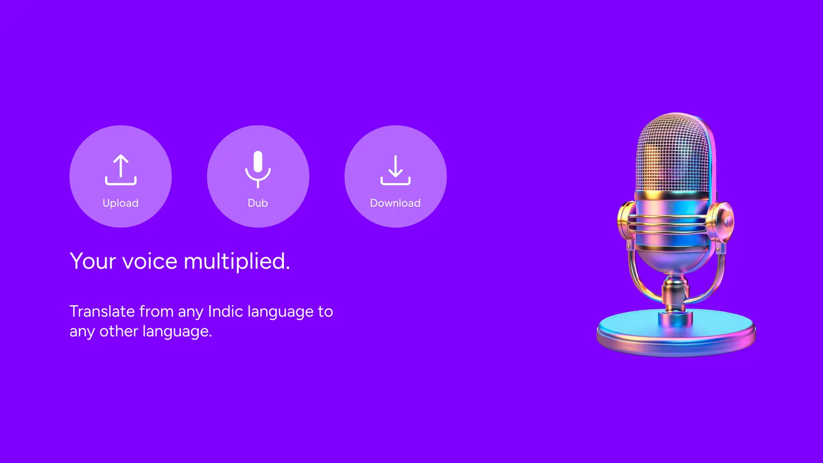 AI Media Localization Platform project thumbnail